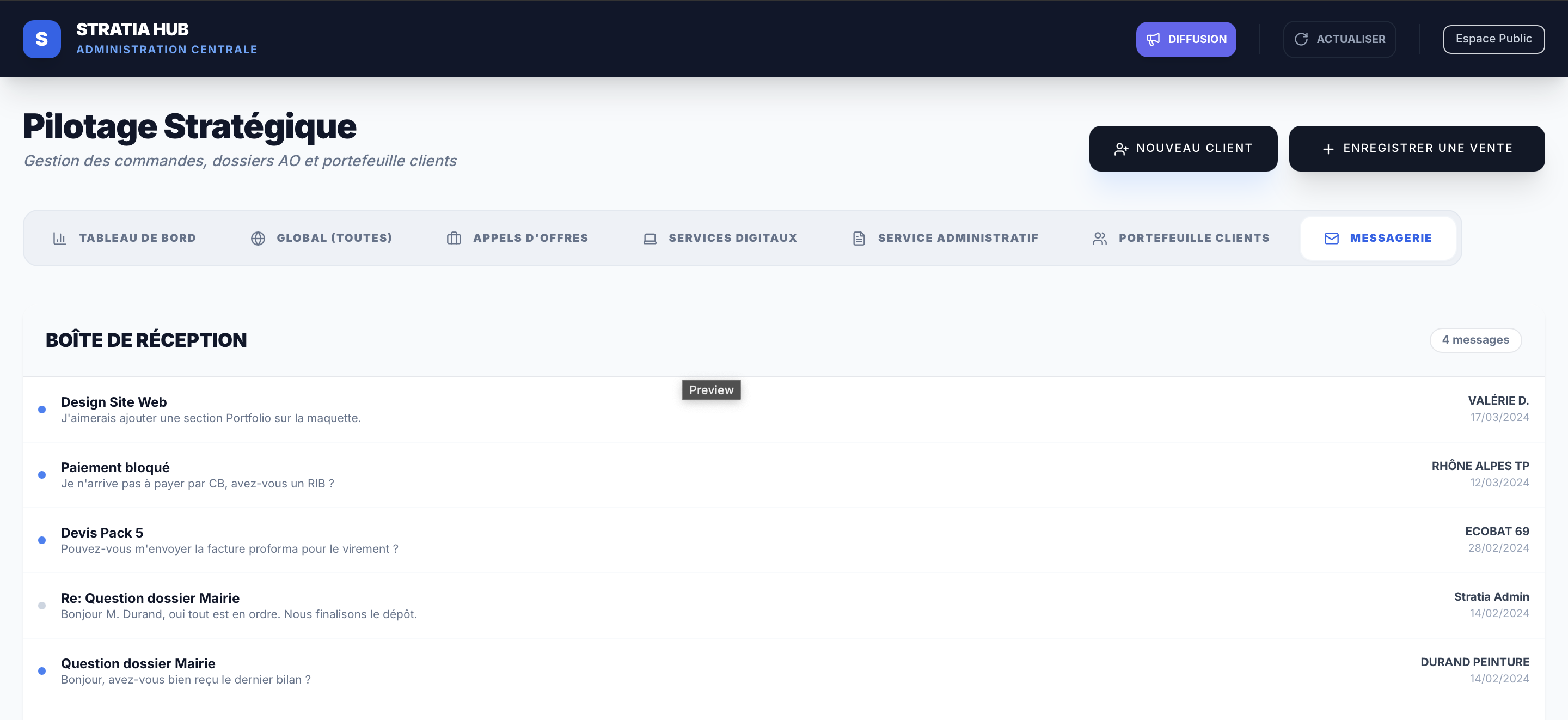 Admin Dashboard